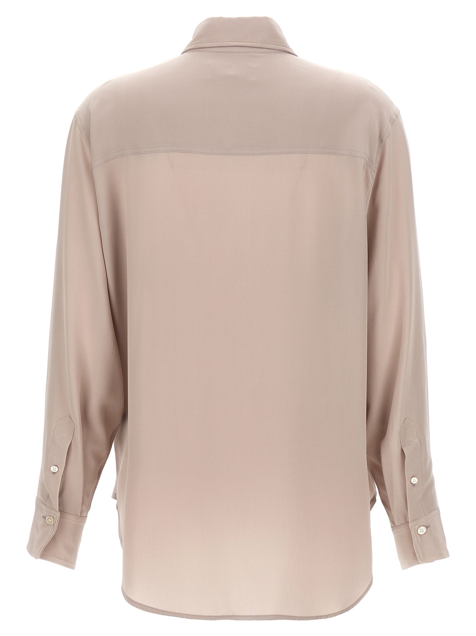 Victoria Beckham Asymmetric Ruffle Blouse