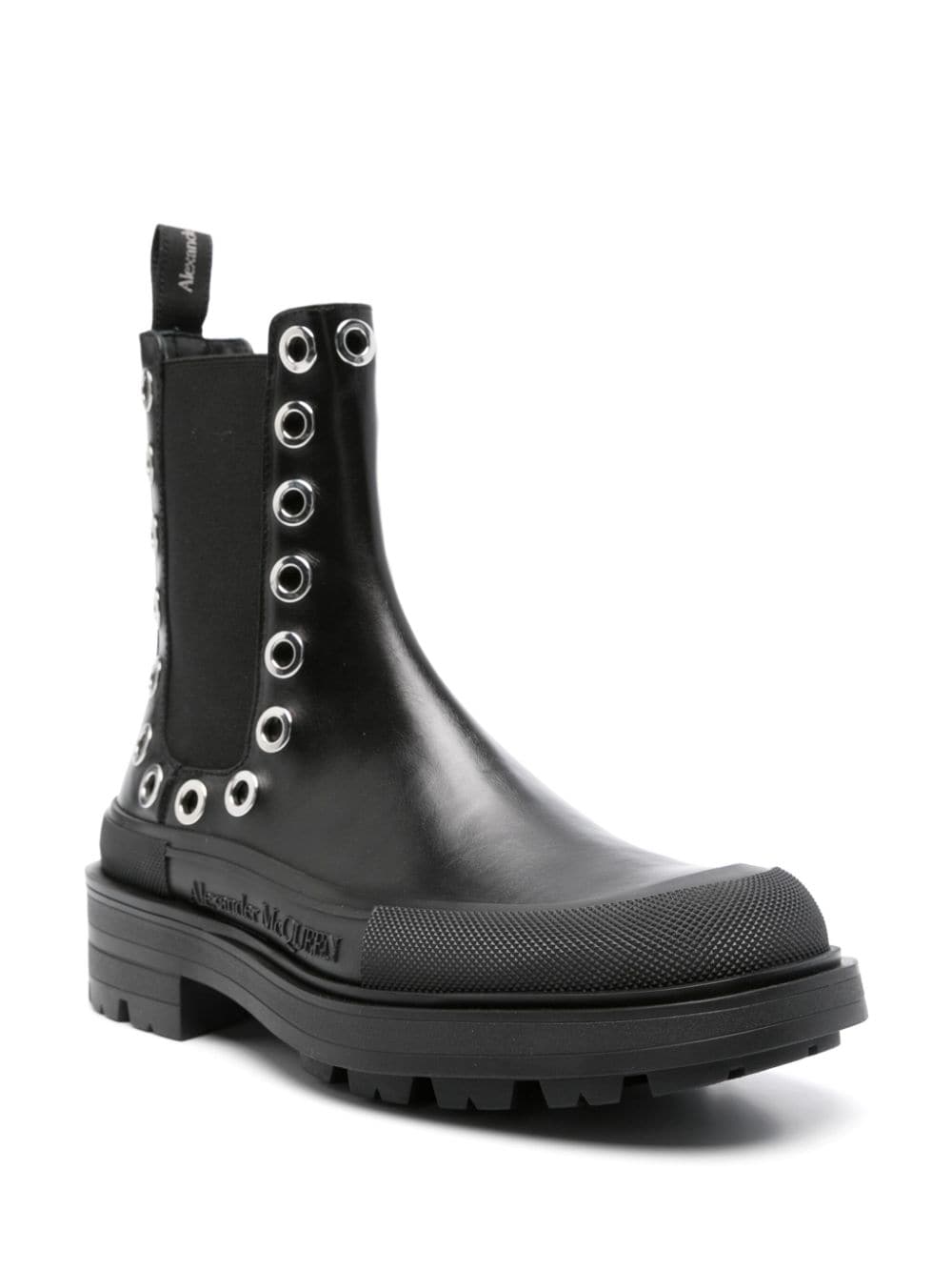 Alexander McQueen Chelsea Boots With Eyelets