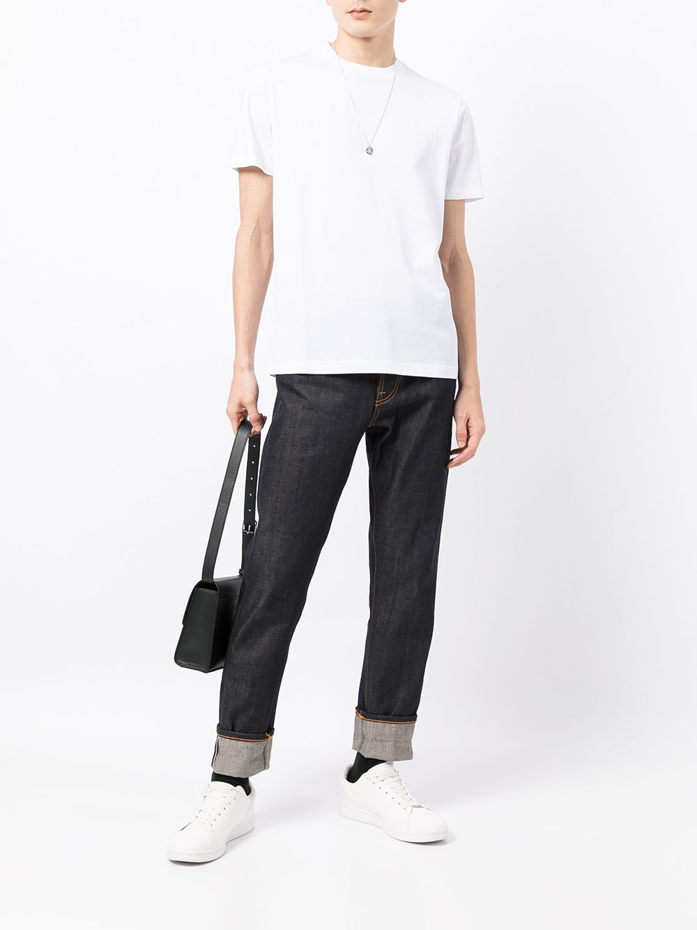 Emporio Armani T-shirts and Polos White