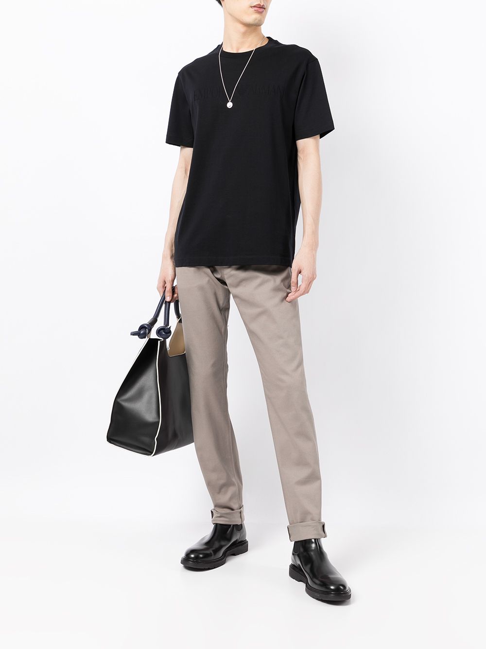 Emporio Armani T-shirts and Polos Blue