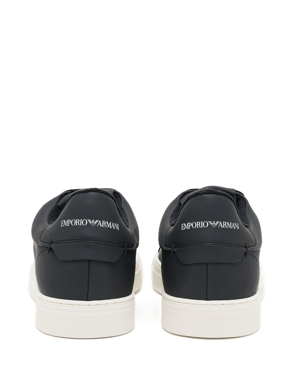 EMPORIO ARMANI EXCLUSIVE Soft leather sneakers