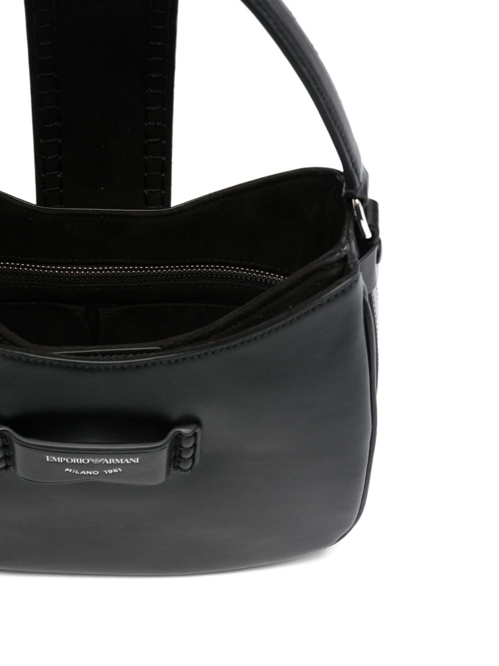 Emporio Armani braided-detail tote bag