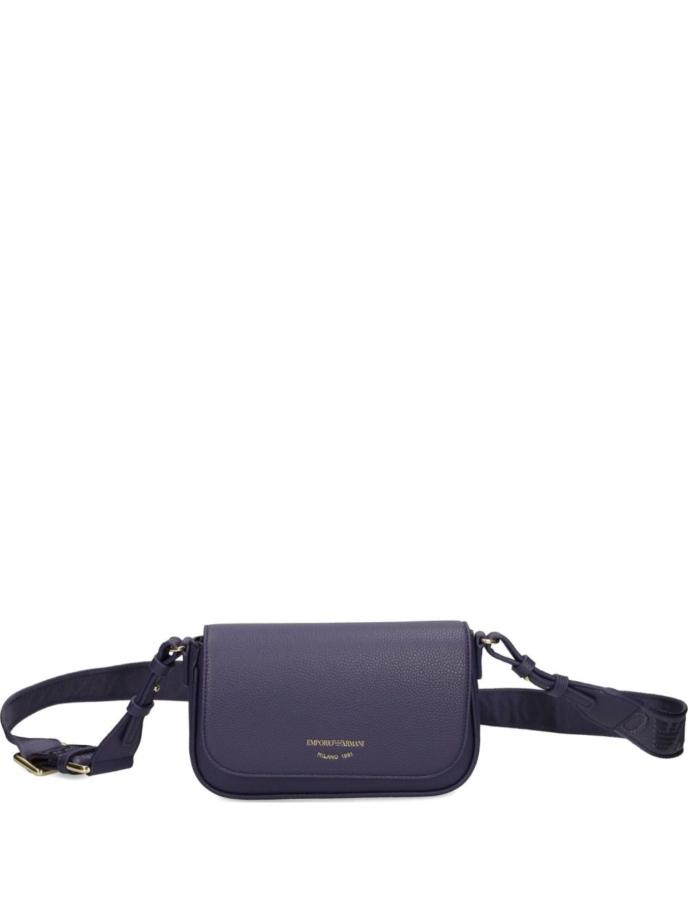 Emporio Armani logo-stamp mini crossbody bag
