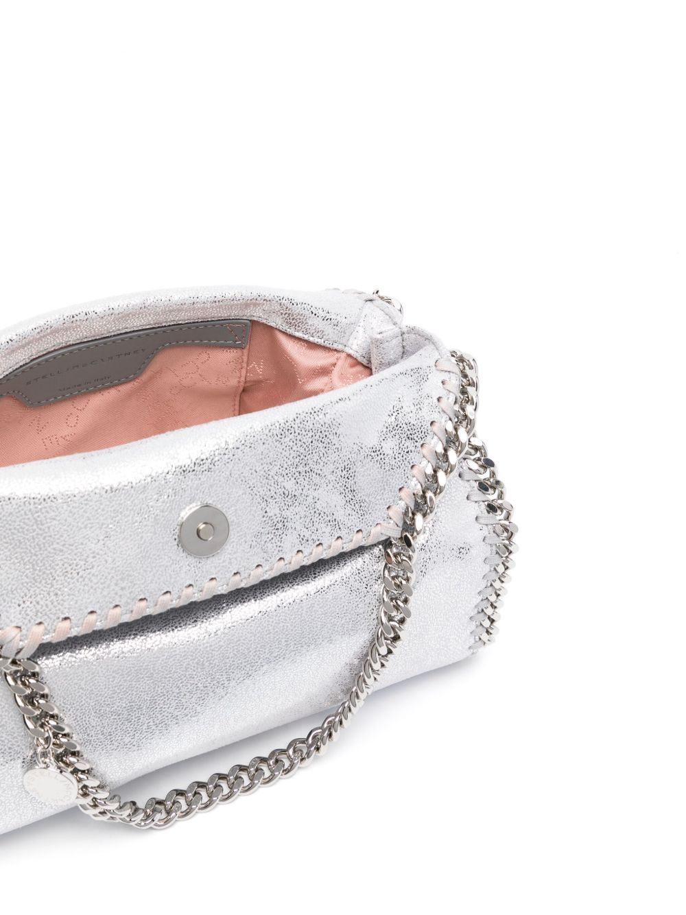 Stella McCartney Mini Falabella Metallic Tote Bag