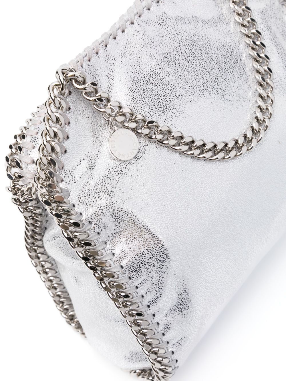Stella McCartney Mini Falabella Metallic Tote Bag