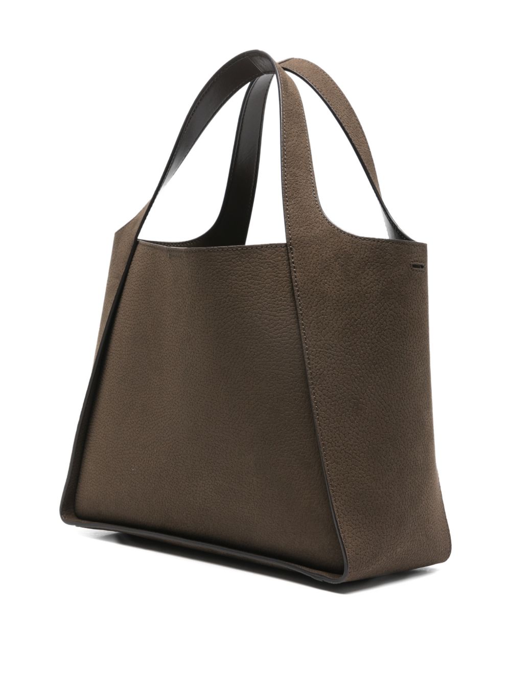 Stella McCartney Large Suede Logo Tote Bag