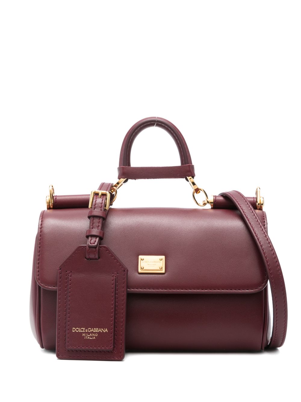 Dolce & Gabbana-my sicily leather tote bag