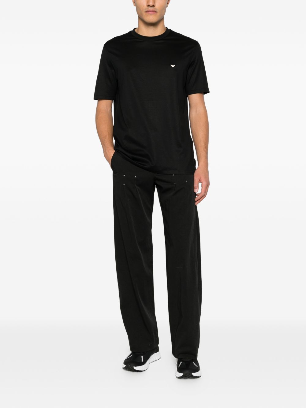 Emporio Armani T-shirts and Polos Black