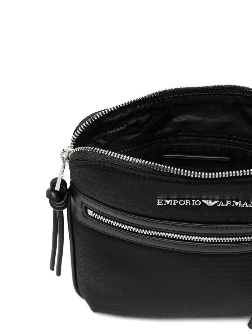 Emporio Armani nylon messenger bag