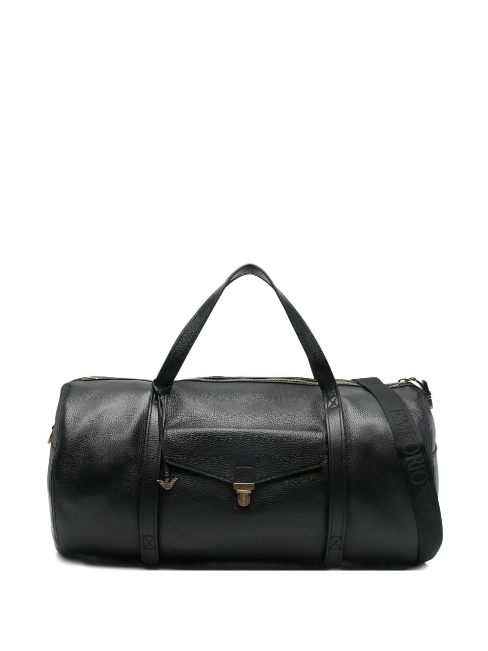 Emporio Armani Leather duffle bag