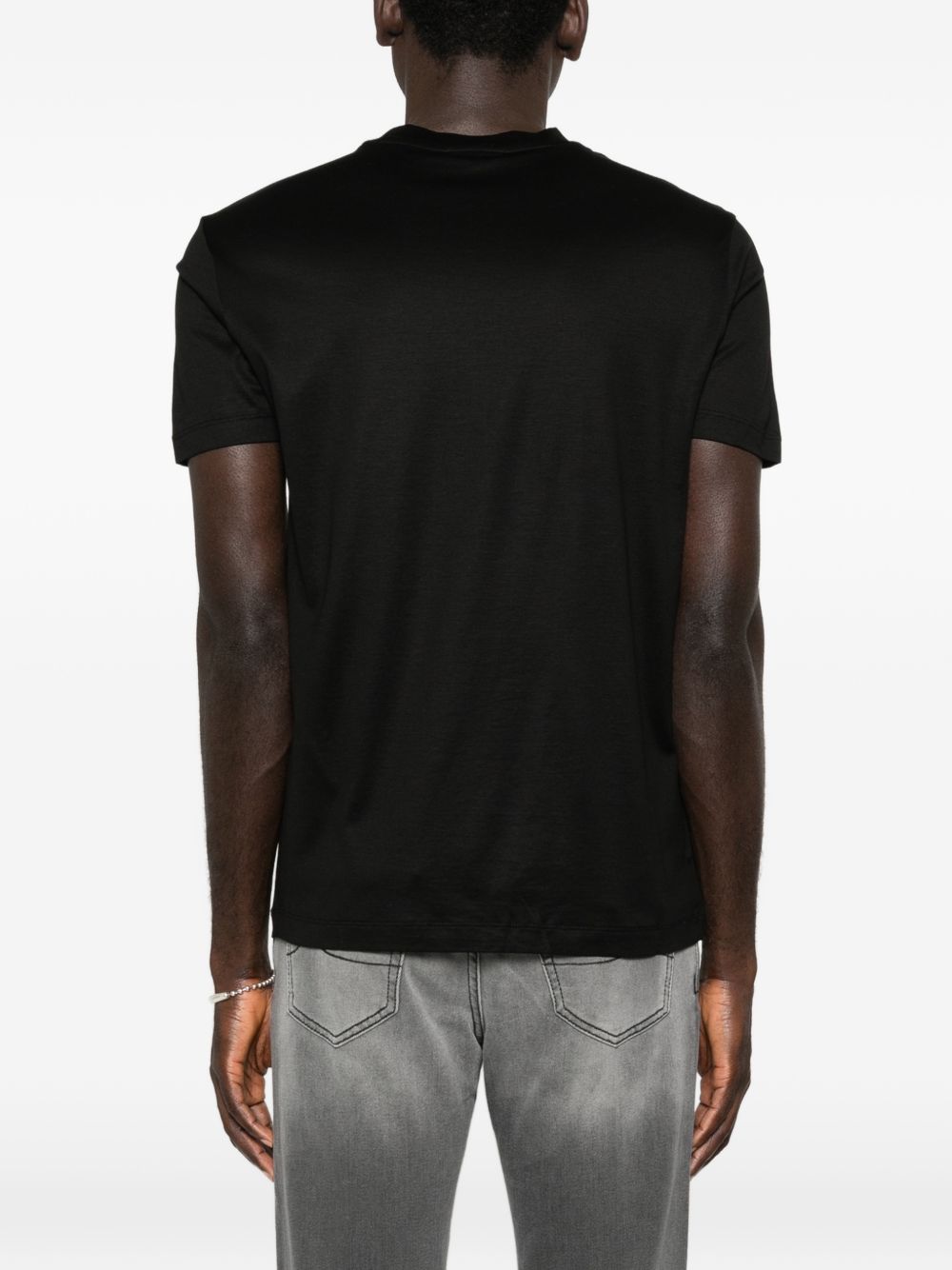 Emporio Armani T-shirts and Polos Black