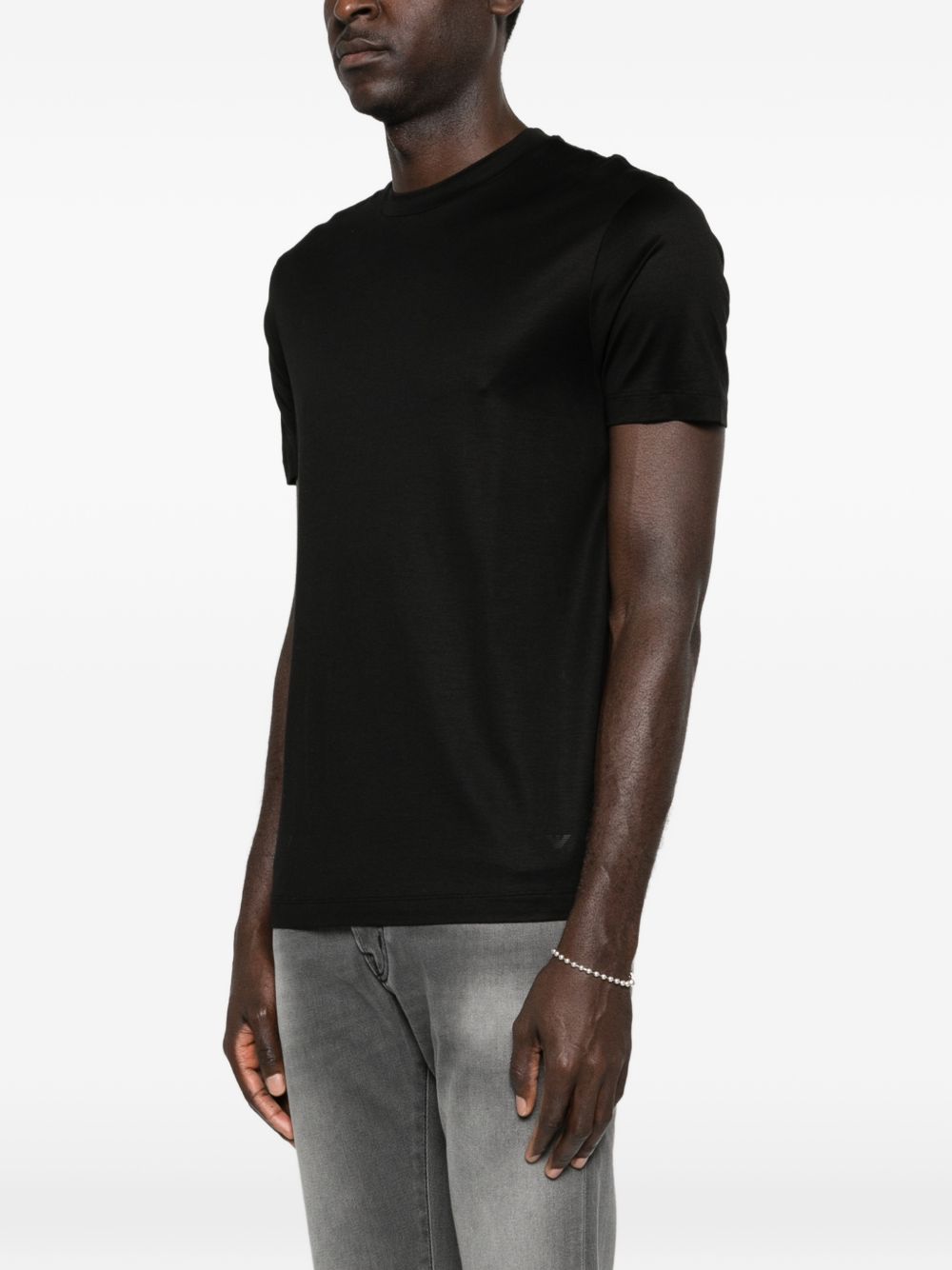 Emporio Armani T-shirts and Polos Black