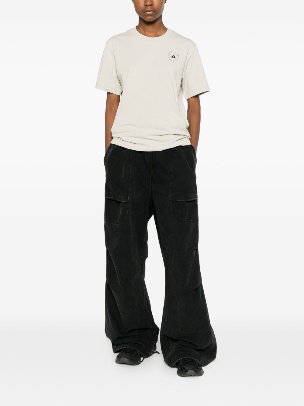 Adidas By Stella McCartney T-shirts and Polos Beige