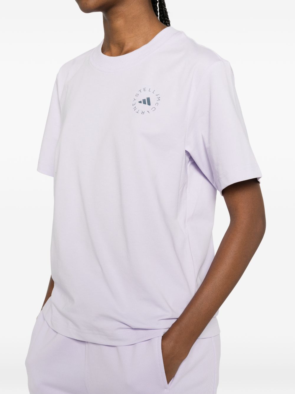 Adidas By Stella McCartney T-shirts and Polos Lilac