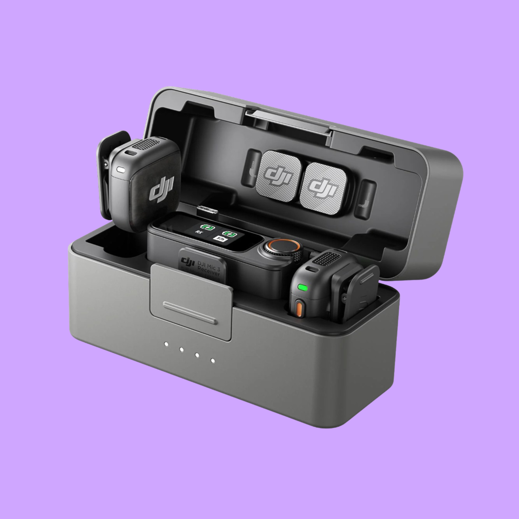 DJI Mic 3 (2 TX + 1 RX + Charging Case)