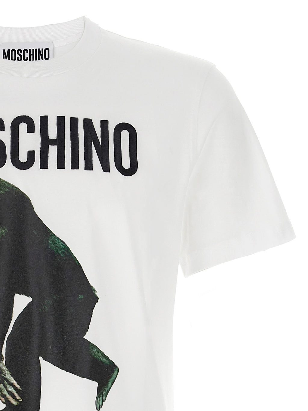 Moschino Logo Embroidery T-shirt