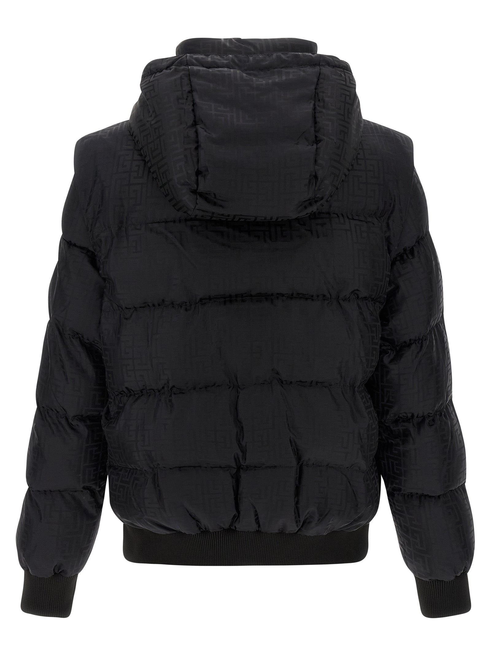 Balmain Monogram Pb Labirinto Down Jacket