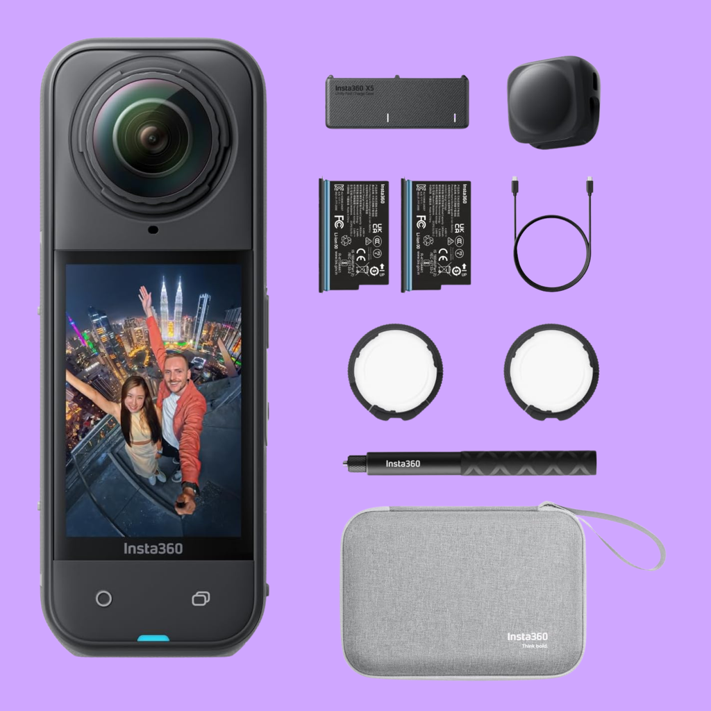 Insta360 X5 8K 360 Action Camera - Essentials Bundle