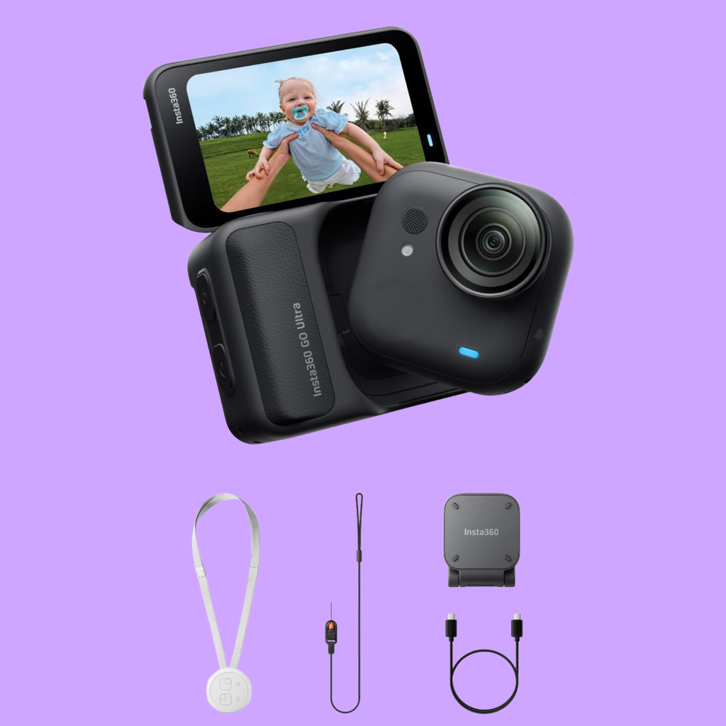 Insta360 GO Ultra-Tiny Hands-Free 4K Cam (STANDARD BUNDLE)
