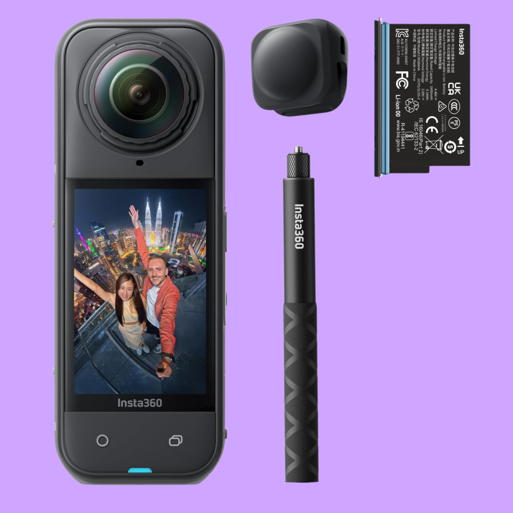 Insta360 X5 8K 360 Action Camera - Starter Bundle