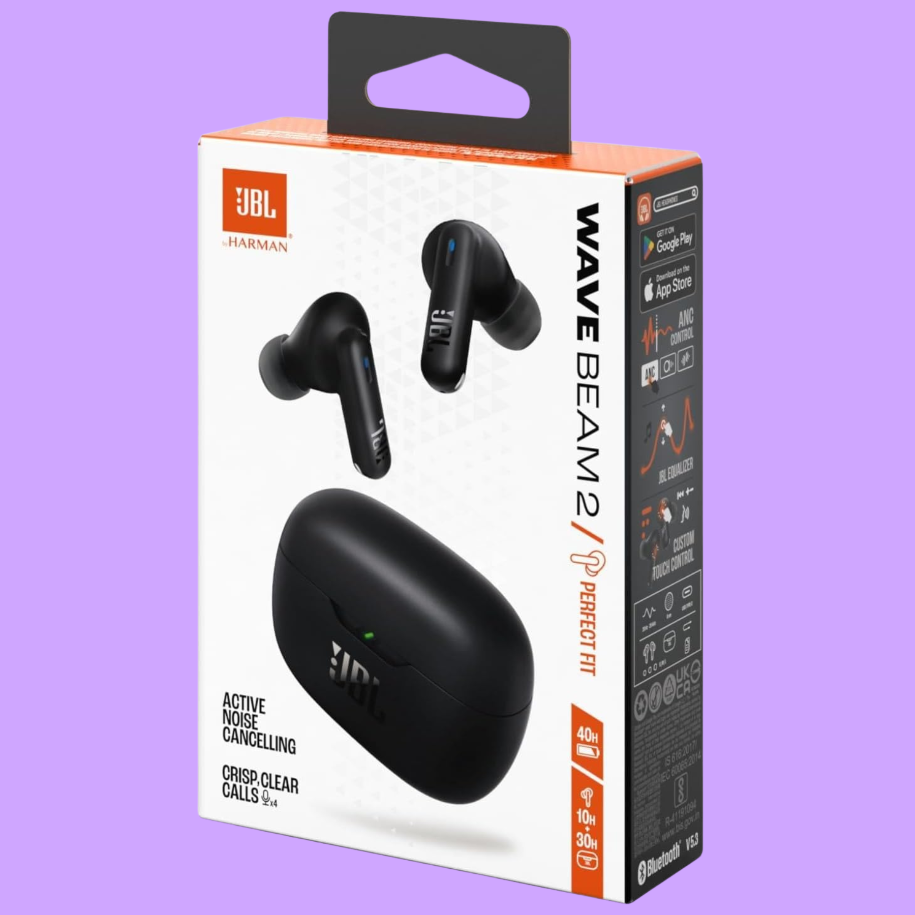 JBL Wave Beam 2 Wireless Earbuds