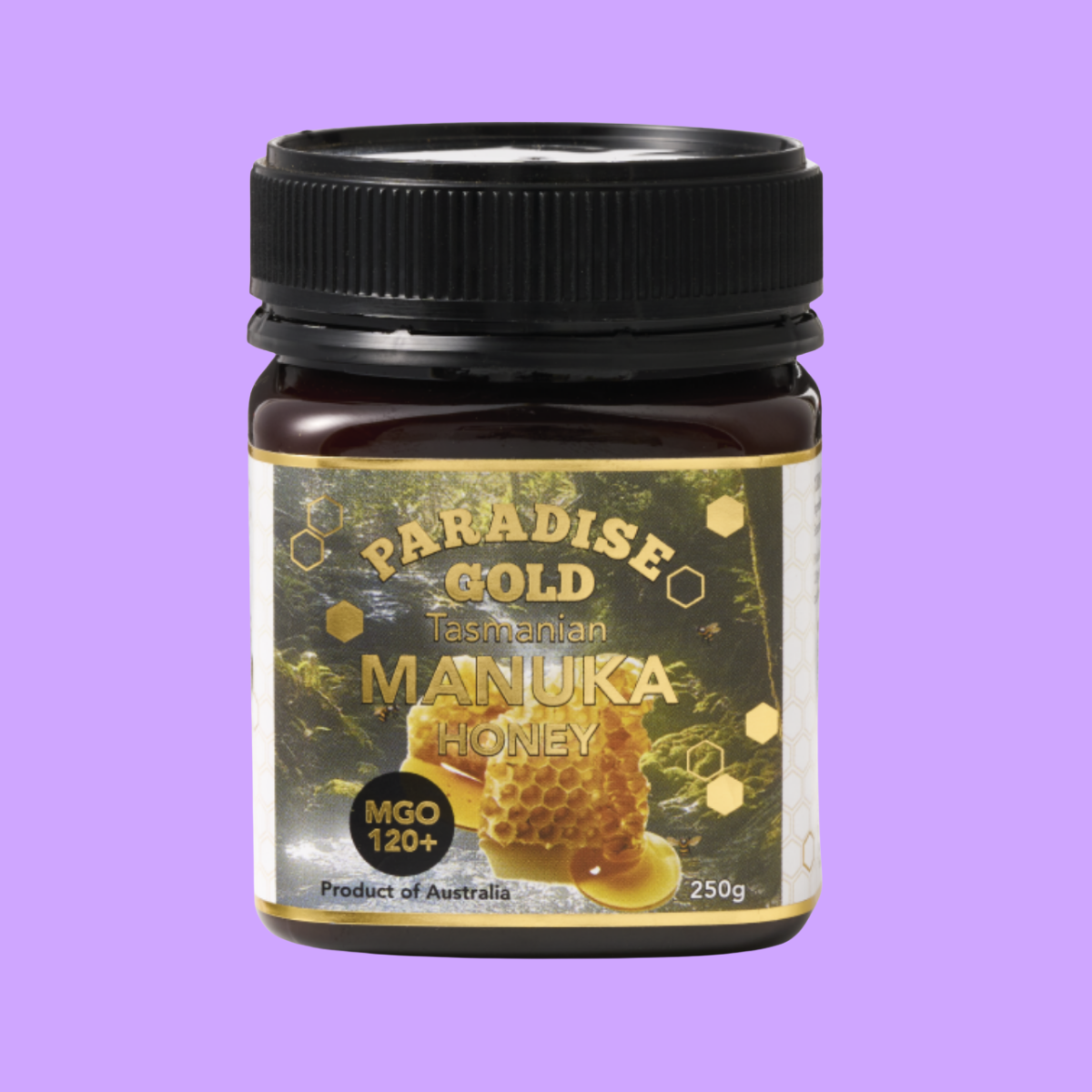 Paradise Gold MGO 120+ Manuka Honey 250g