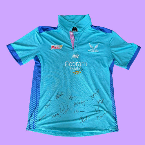 Melbourne Mavericks signed polo shirt