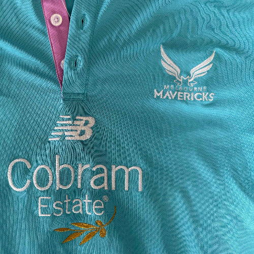 Melbourne Mavericks signed polo shirt