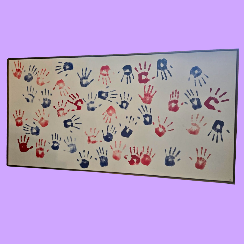 The Nepal Initiative Handprint Artwork