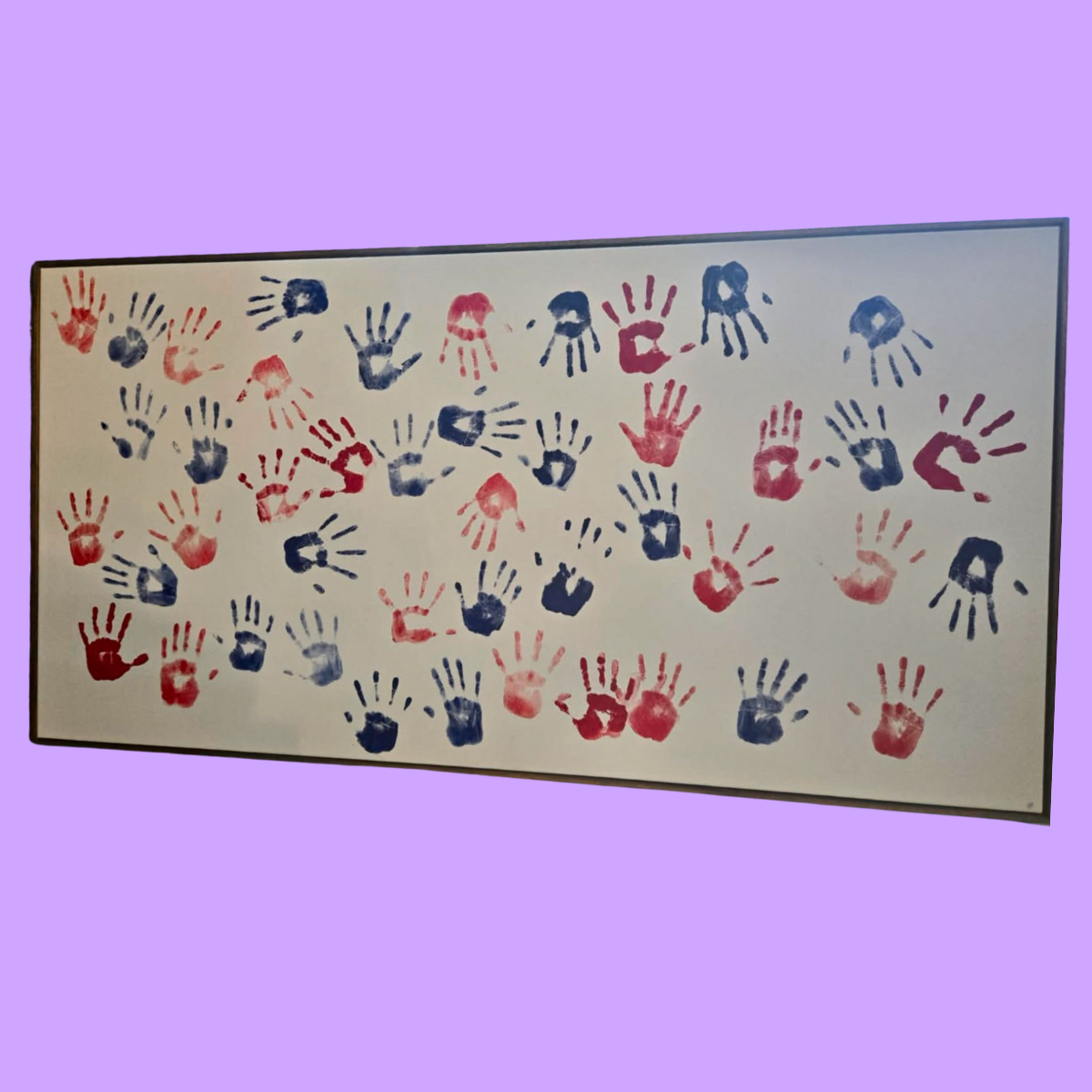 The Nepal Initiative Handprint Artwork