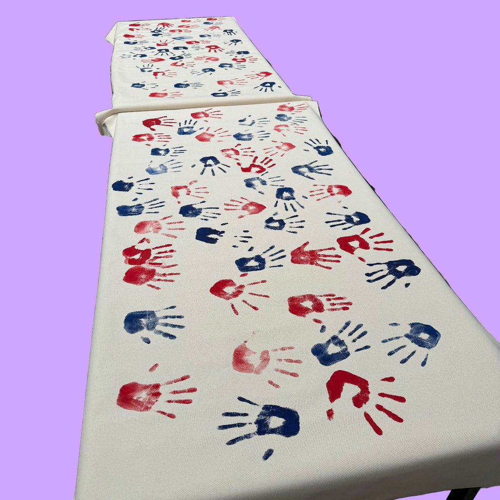 The Nepal Initiative Handprint Artwork