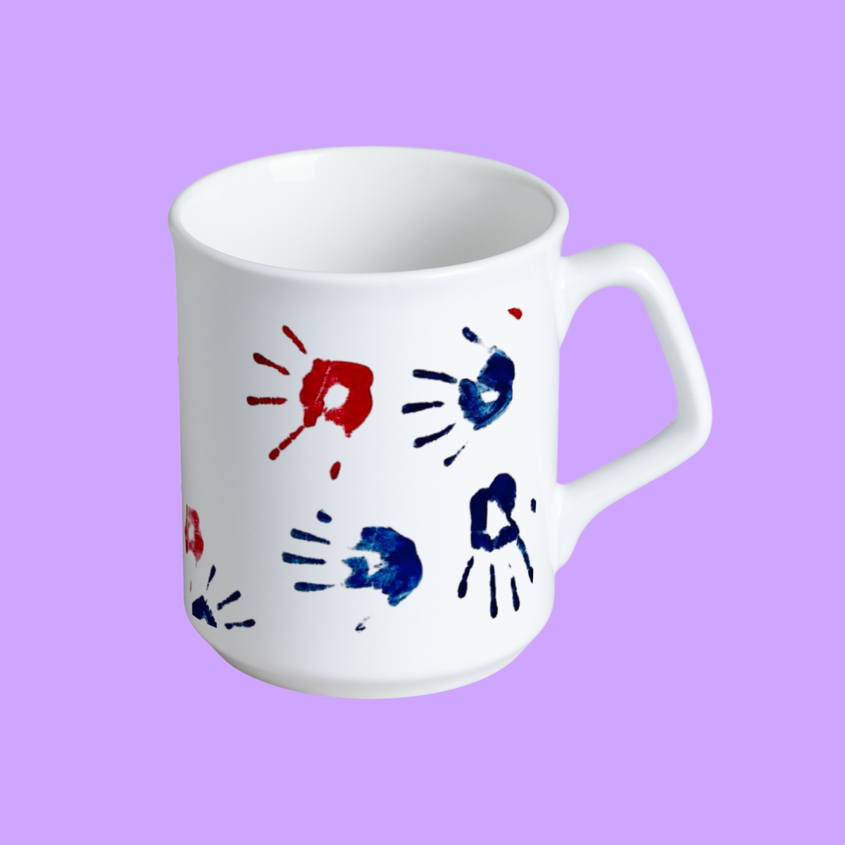 The Nepal Initiative handprint mug